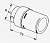 Danfoss (Данфосс) Комплект терморегулятора RAX белый правый 1/2 (013G4007)