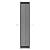 Arbiola Compact H 2200-63-09 секции черный вертикальный радиатор c боковым подключением