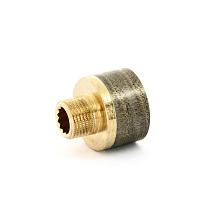 Effebi Переходник круглый НВ 1/2" x 1" бронза