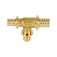 Тройник переходной ELSEN 20-16-16 латунь, CN