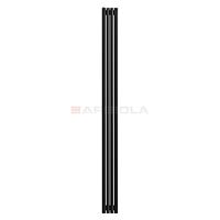 Arbiola Iris 42 H 2500-42-04 секции черный вертикальный радиатор c боковым подключением
