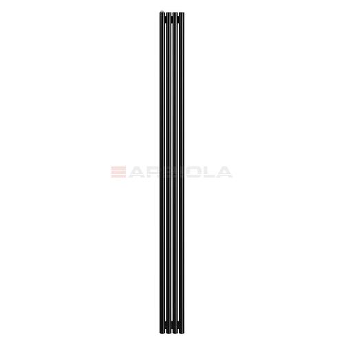 Arbiola Iris 42 H 2500-42-04 секции черный вертикальный радиатор c боковым подключением