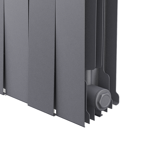 Royal Thermo  Piano Forte Silver Satin 300/10 секции БиМеталлический радиатор