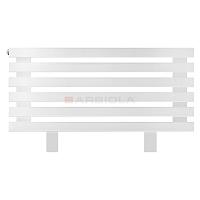 Arbiola Gorizont Ritmo HZ 700-40-06 секций белый горизонтальный  радиатор c боковым подключением (на ножках)