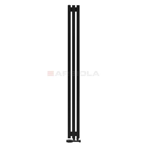 Arbiola Ritmo V 1500-40-03 секции черный вертикальный радиатор c нижним подключением