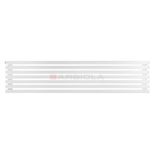 Arbiola Gorizont Ritmo H 1800-40-07 секций белый горизонтальный  радиатор c боковым подключением