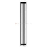 Arbiola Iris 42 H 2200-42-06 секции черный вертикальный радиатор c боковым подключением