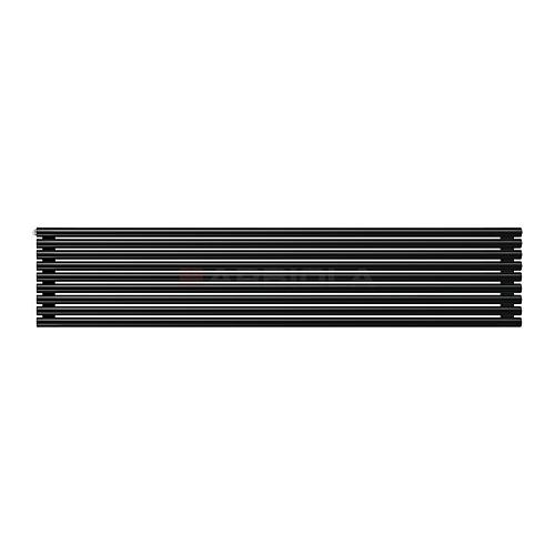 Arbiola Gorizont Iris H 2200-42-09 секции черный горизонтальный радиатор c боковым подключением