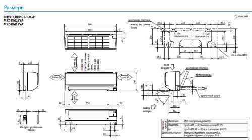 Настенные сплит-системы Mitsubishi Electric MSZ-DM25VA / MUZ-DM25VA Inverter