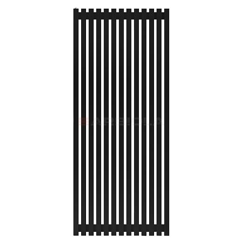  Arbiola Ritmo H 1800-40-13 секции черный вертикальный радиатор c боковым подключением
