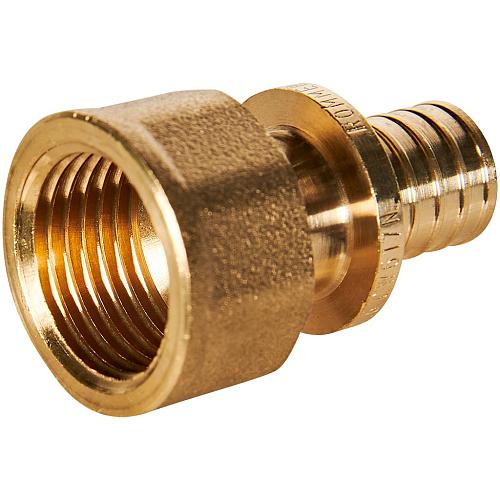 ROMMER Переходник с внутренней резьбой 16xG1/2 для трубы из сшитого полиэтилена аксиальный