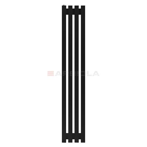Arbiola Ritmo H 1250-40-04 секции черный вертикальный радиатор c боковым подключением