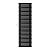 Arbiola Gorizont Iris H 600-42-33 секции черный горизонтальный радиатор c боковым подключением