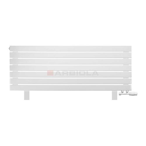 Arbiola Gorizont Liner VZ 1500-36-07 секции белый горизонтальный радиатор c нижним подключением с ножками