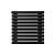 Arbiola Gorizont Iris H 500-42-10 секции черный горизонтальный радиатор c боковым подключением
