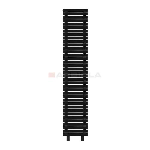 Arbiola Gorizont Liner HZ 500-36-37 секции черный горизонтальный радиатор c боковым подключением с ножками