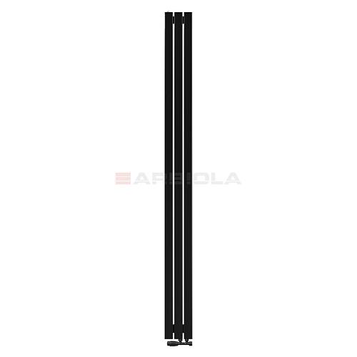 Arbiola Mono V 2000-60-03 секции черный вертикальный радиатор c нижним подключением