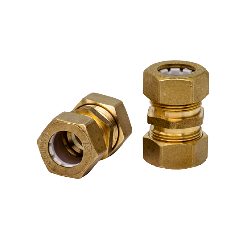 Kofulso Муфта 15×15мм соединительная равнопроходная «труба-труба»