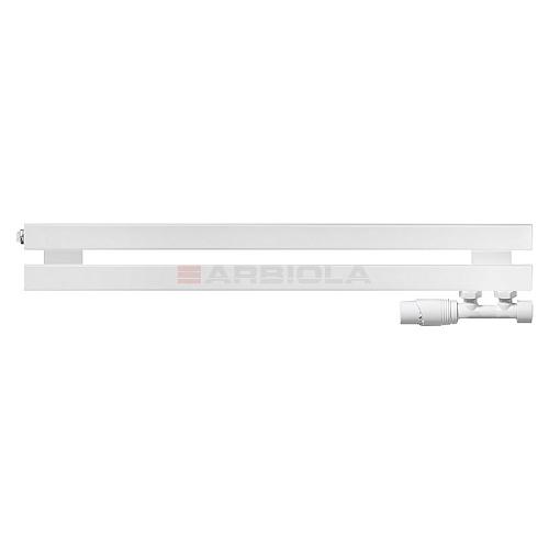 Arbiola Ritmo Gorizont V 1000-40-02 секции белый горизонтальный радиатор c нижним подключением