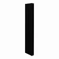 Royal Thermo Shift Q30 C2180 - 04 секции RAL9005m Дизайн-радиатор  (черный) с боковым подключением