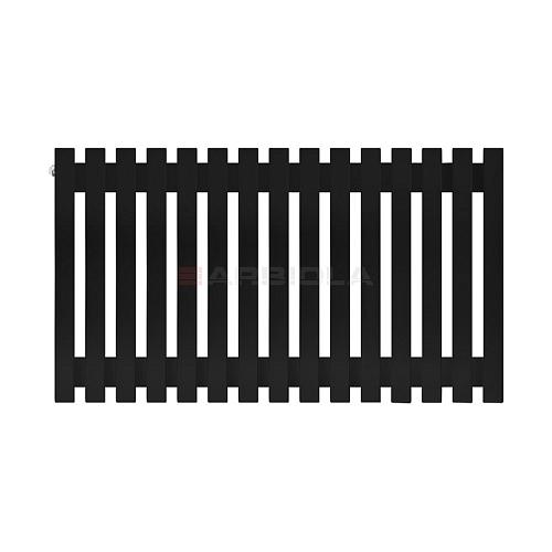 Arbiola Ritmo H 600-40-15 секции черный вертикальный радиатор c боковым подключением