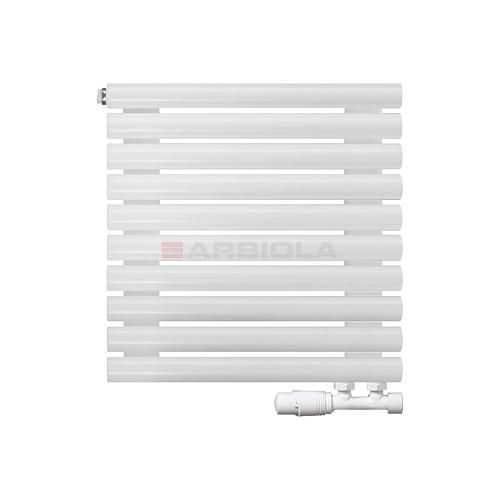 Arbiola Gorizont Iris V 600-42-10 секции белый горизонтальный радиатор c нижним подключением