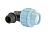 Unipum D32x1" Отвод 90 н/р фитинг для труб ПНД