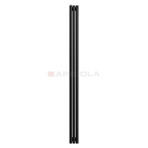 Arbiola Iris 42 H 2200-42-03 секции черный вертикальный радиатор c боковым подключением