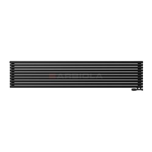 Arbiola Gorizont Iris V 2500-42-10 секции черный горизонтальный радиатор c нижним подключением