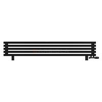 Arbiola Gorizont Ritmo VZ 1750-40-05 секций чёрный горизонтальный  радиатор c нижним подключением (на ножках)