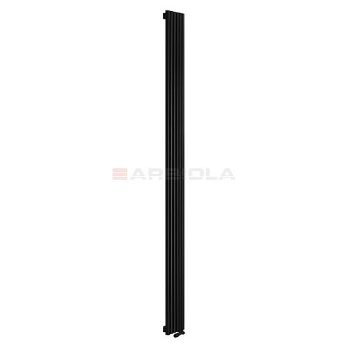 Arbiola Ritmo V 2200-40-16 секции черный вертикальный радиатор c нижним подключением