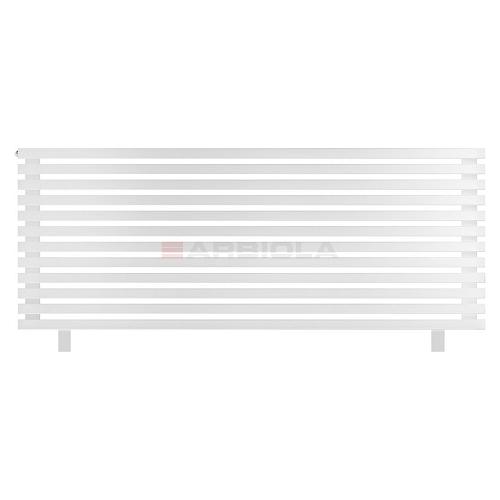 Arbiola Gorizont Ritmo HZ 2000-40-12 секций белый горизонтальный  радиатор c боковым подключением (на ножках)