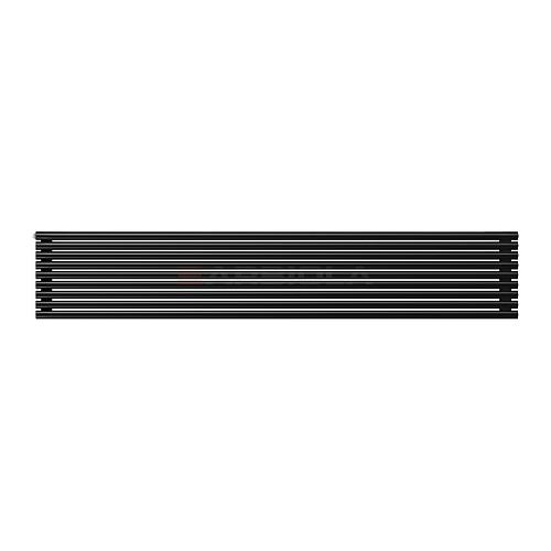Arbiola Gorizont Iris H 2500-42-09 секции черный горизонтальный радиатор c боковым подключением