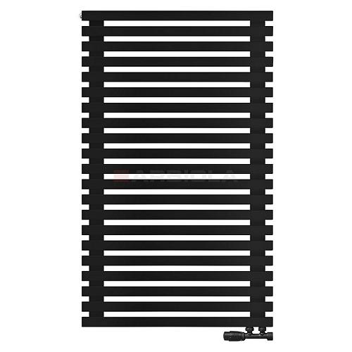 Arbiola Ritmo Gorizont V 750-40-21 секция чёрный горизонтальный радиатор c нижним подключением