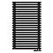 Arbiola Gorizont Ritmo V 700-40-21 секции чёрный горизонтальный радиатор c нижним подключением
