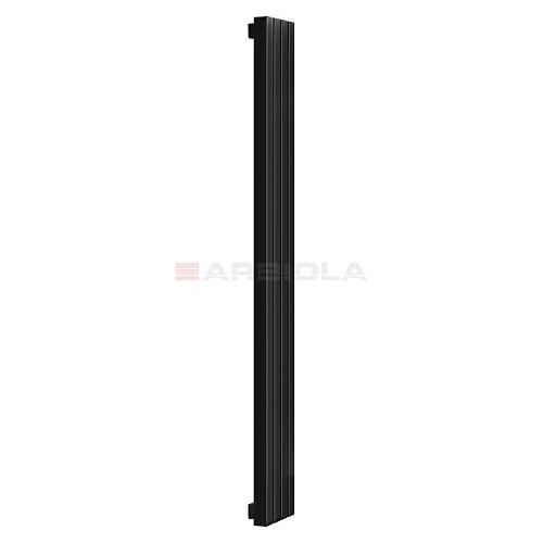 Arbiola Mono H 1750-60-08 секции черный вертикальный радиатор c боковым подключением
