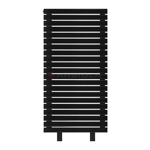 Arbiola Gorizont Liner HZ 750-36-21 секции черный горизонтальный радиатор c боковым подключением с ножками