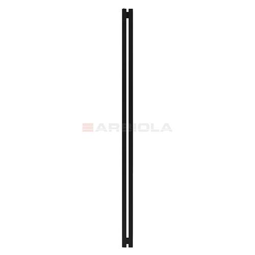  Arbiola Ritmo H 2000-40-02 секции черный вертикальный радиатор c боковым подключением