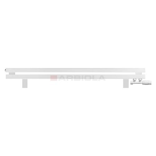 Arbiola Gorizont Ritmo VZ 1200-40-02 секции белый горизонтальный  радиатор c нижним подключением (на ножках)