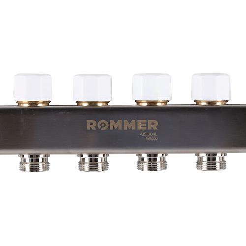 ROMMER Коллектор из нержавеющей стали с расходомерами 06 вых.