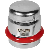 ROMMER Заглушка 42 из нержавеющей стали прессовой, арт. RSS-0025-000042