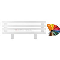 Arbiola Gorizont Ritmo HZ 700-40-04 секции цветной горизонтальный  радиатор c боковым подключением (на ножках)