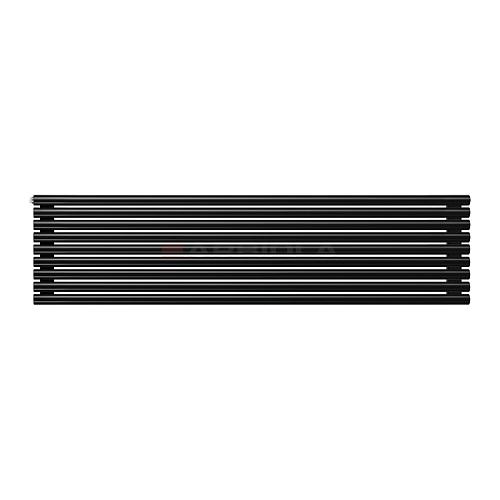 Arbiola Gorizont Iris H 1800-42-09 секции черный горизонтальный радиатор c боковым подключением