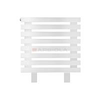 Arbiola Gorizont Ritmo HZ 600-40-08 секций белый горизонтальный  радиатор c боковым подключением (на ножках)