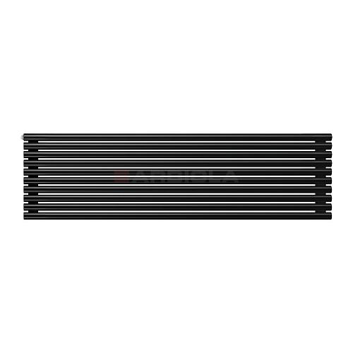 Arbiola Gorizont Iris H 1750-42-10 секции черный горизонтальный радиатор c боковым подключением
