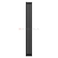Arbiola Iris 42 H 2200-42-05 секции черный вертикальный радиатор c боковым подключением
