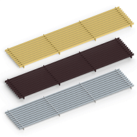Itermic GRILL 600 LGA-35 Решетка алюминиевая продольная