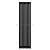 Arbiola Iris 42 H 1500-42-09 секции черный вертикальный радиатор c боковым подключением