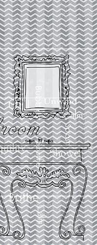 Settecento Inside21 Decoro Home Design Set (5Pz) Room Winter 80x200 см Панно