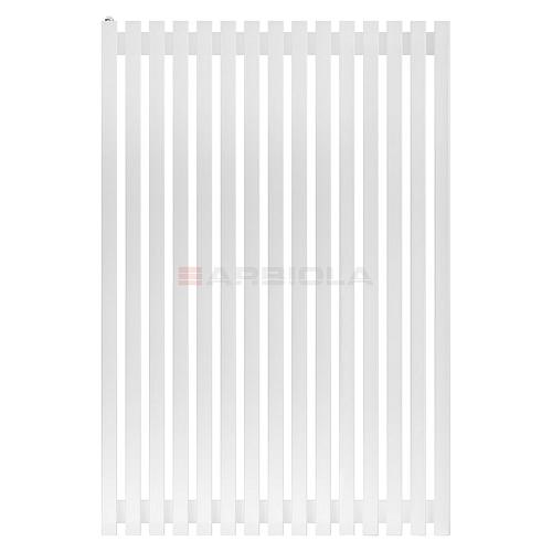 Arbiola Ritmo H 1250-40-15 секции белый вертикальный радиатор c боковым подключением